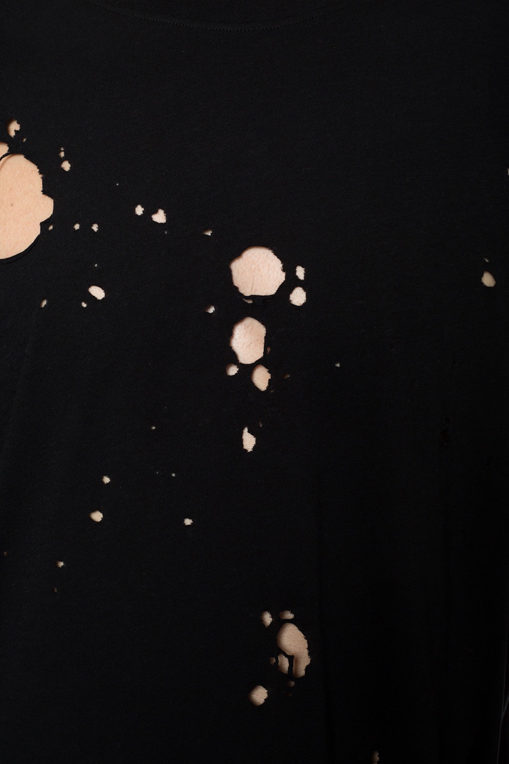 Ann Demeulemeester T-shirt with holes | Men's Clothing | Vitkac